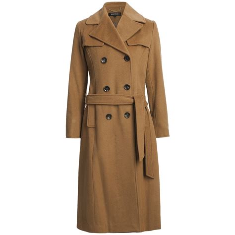 long wool trench coat